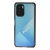 Xiaomi Poco F3 Kılıf Miami Şeffaf Silikon - Siyah