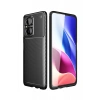 Xiaomi Poco M5 Kılıf Auto Focus Karbon Kapak - Siyah