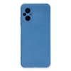 Xiaomi Poco M5 Kılıf Nano içi Kadife Silikon - Mavi