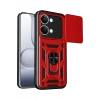 Xiaomi Poco X8 Pro Max Pars Lens Yüzüklü Silikon - Kırmızı