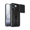 Xiaomi Poco X8 Pro Pars Lens Yüzüklü Silikon - Siyah
