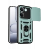 Xiaomi Poco X8 Pro Pars Lens Yüzüklü Silikon - Yeşil