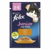 Pouch Junior Tavuklu Yavru Kedi Konservesi 85 Gr