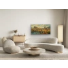 Prag Şehir Manzarası Kanvas Tablo 60x120cm