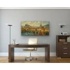 Prag Şehir Manzarası Kanvas Tablo 60x120cm