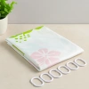 PVC Banyo Duş Perdesi 90x180 cm - 2li, 12 Halka