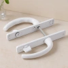 PVC Kilitli Banyo/WC Kapı Kolu Beyaz