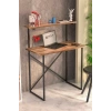 Raflı Çalışma Masası Ceviz