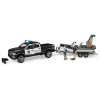 Ram 2500 Polis Aracı,Römork,Zodyak, 2 Figür Ve Aksesuarlar