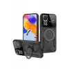 Realme 11 Pro Plus Joy Lens Standlı Kapak - Siyah