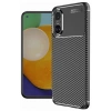 Realme 12 Lite Kılıf Auto Focus Karbon Kapak - Siyah