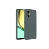 Realme 12 Lite Kılıf First Silikon - Koyu Yeşil