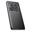 Realme 12 Pro Plus Kılıf Auto Focus Karbon Kapak - Siyah