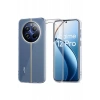 Realme 12 Pro Plus Uyumlu Kılıf Lüx Şeffaf Silikon