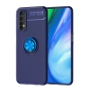 Realme 7 Uyumlu Kılıf Range Yüzüklü Silikon - Mavi