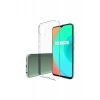 Realme C15 Uyumlu Kılıf Lüx Şeffaf Silikon