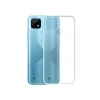 Realme C21 Uyumlu Kılıf Lüx Şeffaf Silikon