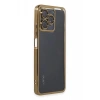 Realme C53 Uyumlu Kılıf Lensli Silikon - Gold