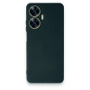 Realme C55 Kılıf First Silikon - Koyu Yeşil