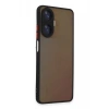 Realme C55 Uyumlu Kılıf Montreal Silikon Kapak - Siyah