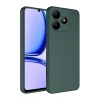Realme C61 Kılıf First Silikon - Koyu Yeşil