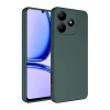 Realme C61 Kılıf First Silikon - Koyu Yeşil