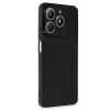 Realme C61 Uyumlu Kılıf Auto Focus Karbon Kapak - Siyah
