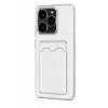 Realme C61 Uyumlu Kılıf Kart Şeffaf Silikon - Şeffaf