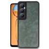 Realme C65 Kılıf Aras Deri Kapak - Koyu Yeşil