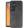 Realme C65 Kılıf Aras Deri Kapak - Siyah