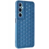 Realme C65 Kılıf Petek Silikon Kapak - Mavi