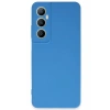Realme C65 Uyumlu Kılıf First Silikon - Mavi