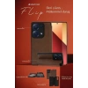 Realme C65 Uyumlu Kılıf Flip Cover - Taba