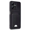 Realme Note 50 4G Kılıf Kelvin Kartvizitli Silikon - Siyah