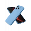 Realme Note 50 4G Uyumlu Kılıf First Silikon - Mavi