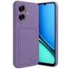 Realme Note 60 Uyumlu Kelvin Kartvizitli Silikon - Lila