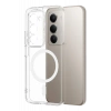 Xiaomi Redmi 15 4G Combo Sert Şeffaf Magsafe Kapak - Şeffaf