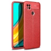 Xiaomi Redmi 9C Kılıf Auto Focus Kapak - Kırmızı