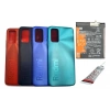 REDMİ 9T Uyumlu ARKA BATARYA KAPAĞI ,BATARYA VE B7000 YAP