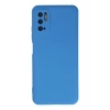 Xiaomi Redmi Note 10 5G Kılıf Nano içi Kadife Silikon - Mavi