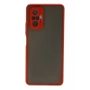 Xiaomi Redmi Note 10 Pro Kılıf Montreal Silikon Kapak - Kırmızı