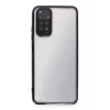 Xiaomi Redmi Note 11 Kılıf Lensli Silikon - Siyah