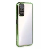 Xiaomi Redmi Note 11 Kılıf Lensli Silikon - Yeşil