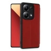 Xiaomi Redmi Note 13 4G Kılıf Flip Cover - Kırmızı