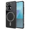 Xiaomi Redmi Note 13 Pro 4G Joke Simli Magneticsafe Kılıf - Siyah