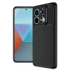 Xiaomi Redmi Note 13 Pro 4G Kılıf Auto Focus Karbon Kapak - Siyah