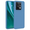 Xiaomi Redmi Note 13 Pro 4G Kılıf First Silikon - Mavi