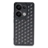 Xiaomi Redmi Note 13 Pro 5G Kılıf Petek Silikon Kapak - Siyah