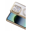 Xiaomi Redmi Note 14 4G Joke Simli Magneticsafe Kılıf - Gold
