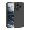 Xiaomi Redmi Note 14 4G Kılıf First Silikon - Siyah